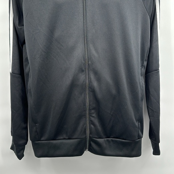 Adidas Track Jacket- Sz M/Black,White - Picture 3 of 7